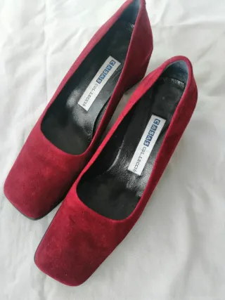 Zapatos de ante Casas Col. Leccio Talla 37