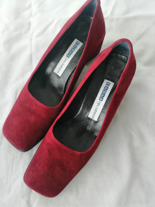 Zapatos de ante Casas Col. Leccio Talla 37