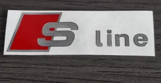 Audi S Line Pegatinas Metal 4 Unidades