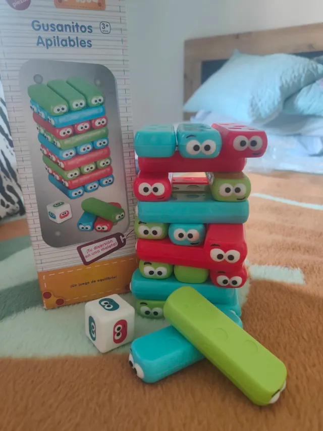 Juego Gusanitos Apilables T-Toca