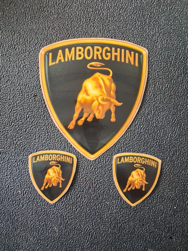 Adesivi Lamborghini Toro Nero