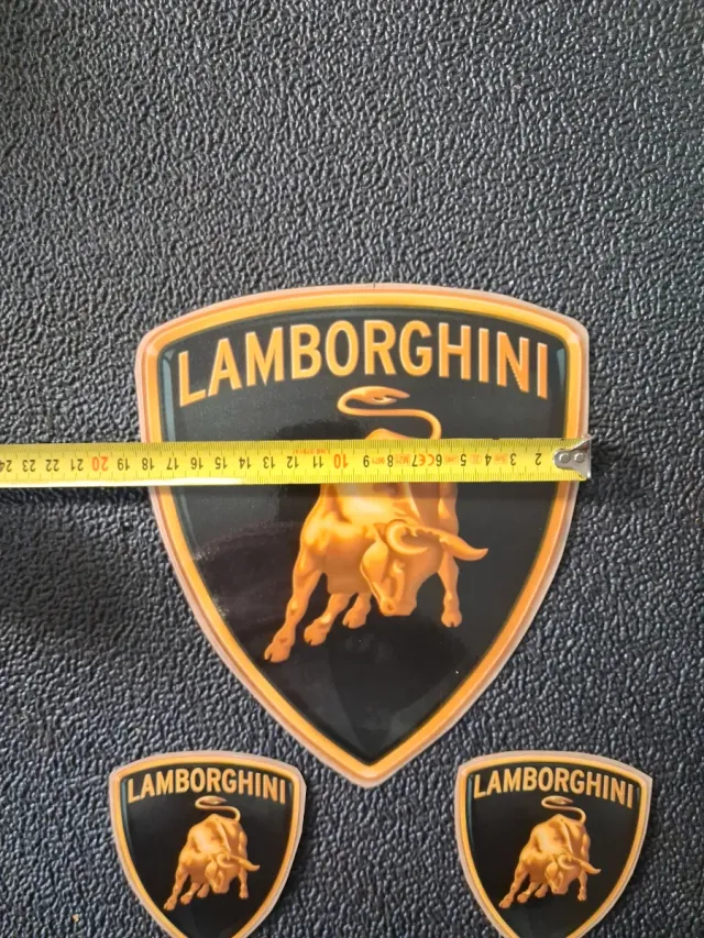 Adesivi Lamborghini Toro Nero