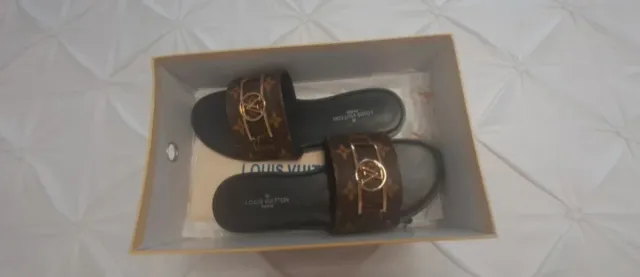 Chanclas Louis Vuitton Monogram Lock It