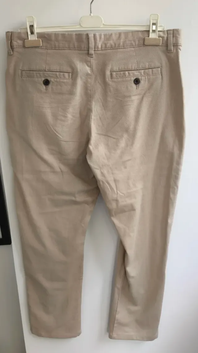 Pantalones Chinos Beige Talla L
