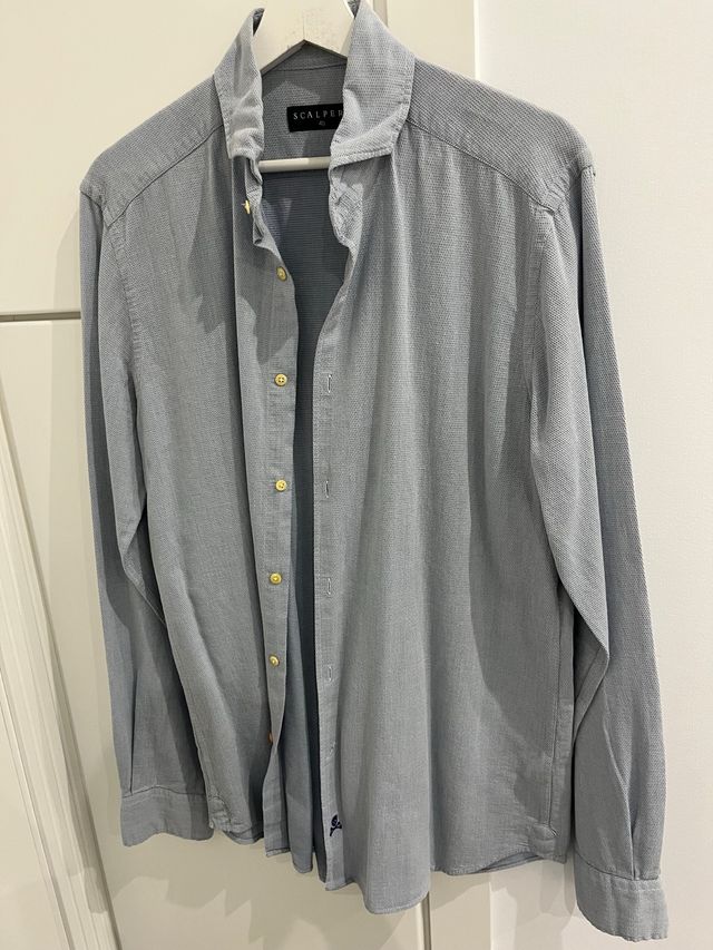 Camisa Scalpers azul Talla M