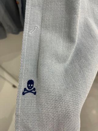 Camisa Scalpers azul Talla M