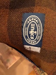 Trenca Lana y Cachemira Azul Marino