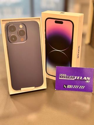 iPhone 14 Pro 128GB Viola in buone condizioni con scatola