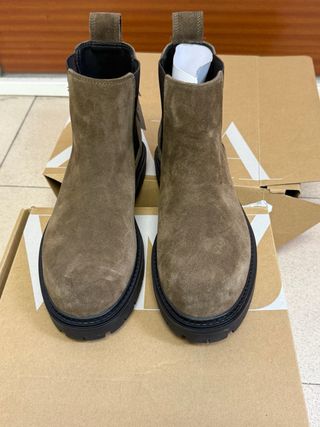 Botas Chelsea Zara Hombre Talla 42 Marrones