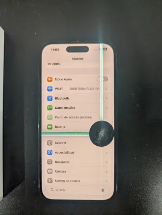 iPhone 14 Pro Space Gray + appl watch 2 (pantalla