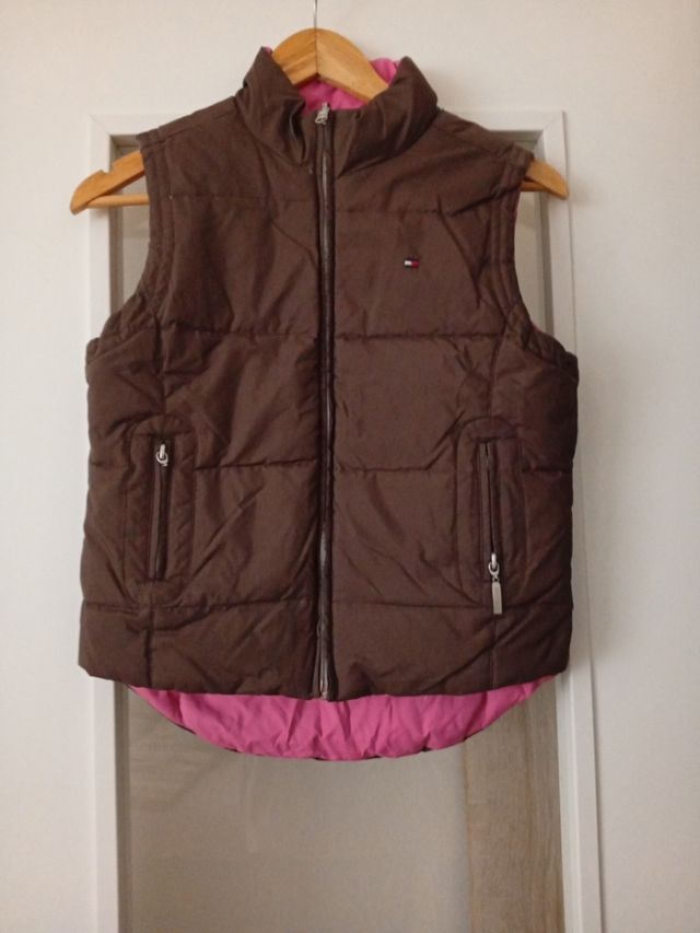 Chaleco reversible, Rosa/marron Tommy Hilfiger