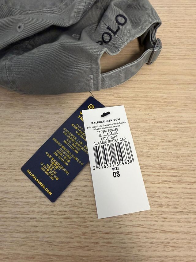 Cappello Polo Ralph Lauren Grigio