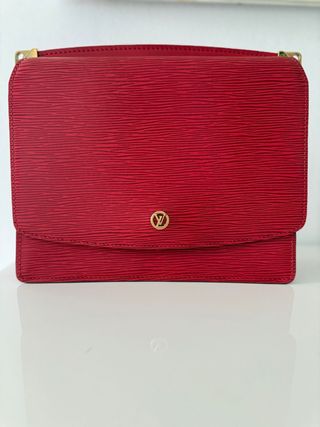 Bolso Louis Vuitton Grenelle Rojo Original