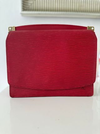 Bolso Louis Vuitton Grenelle Rojo Original