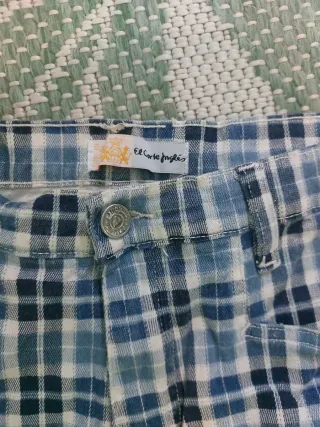 Pantalones de cuadros talla 36