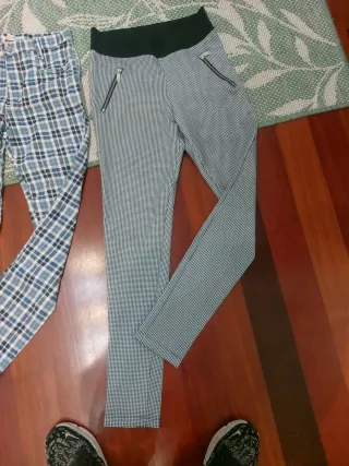 Pantalones de cuadros talla 36
