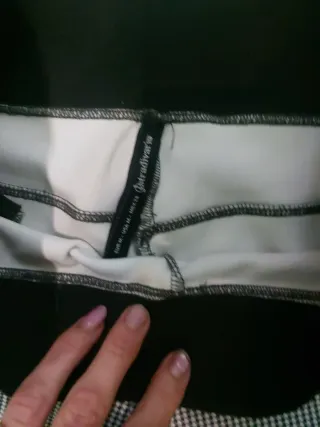 Pantalones de cuadros talla 36