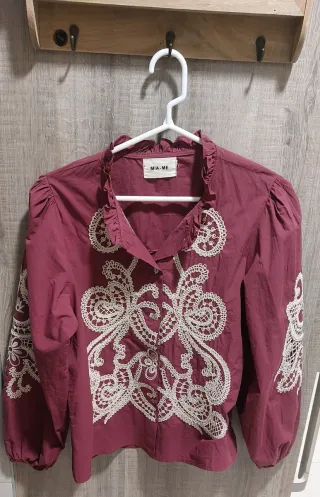 Camisa granate Talla M