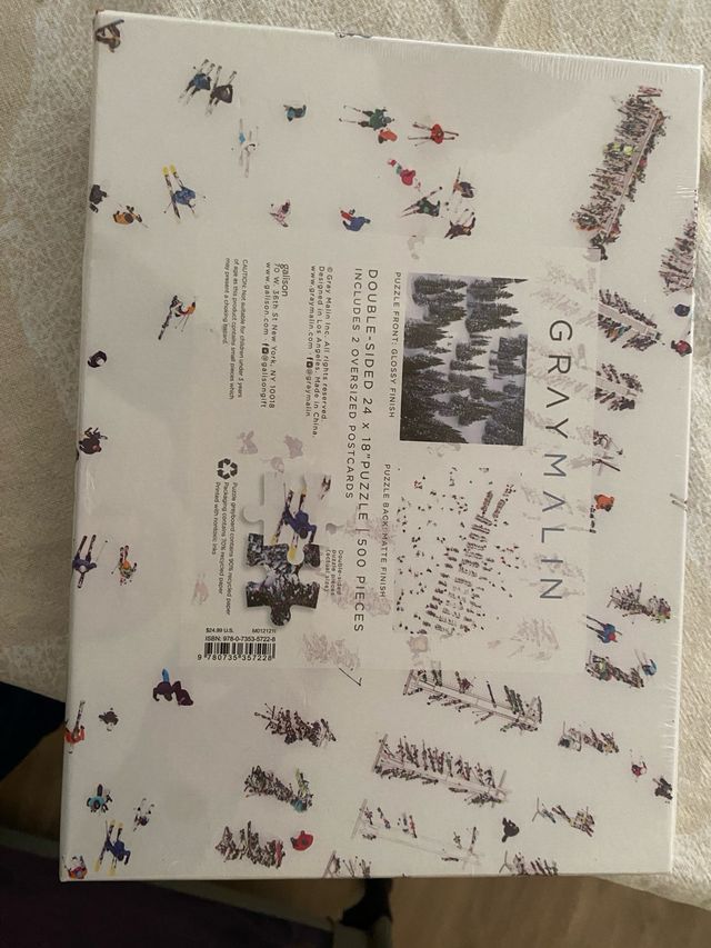 Puzzle Graymalin Doble Cara 500 Piezas