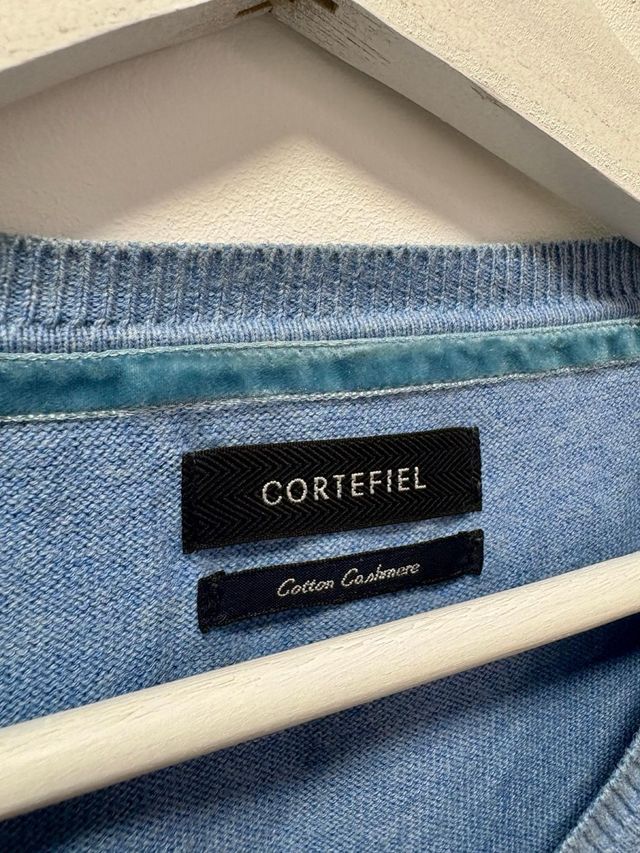 Jersey Cortefiel Azul Claro Hombre