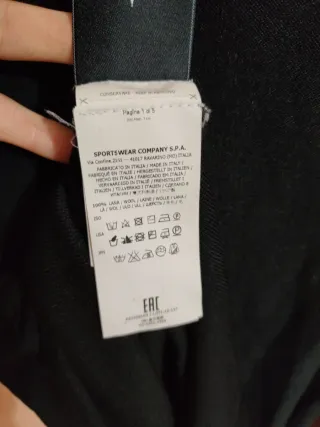 Maglione Stone Island Lana Tg M 100% lana