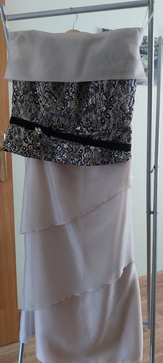 Conjunto falda y corpiño fiesta