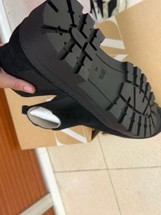 Botas Zara Hombre Talla 43 Negras