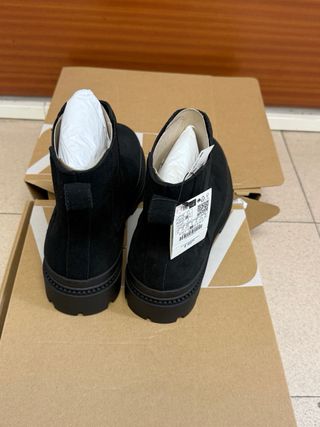 Botas Zara Hombre Talla 43 Negras