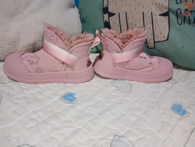 Botas impermeables niña rosa