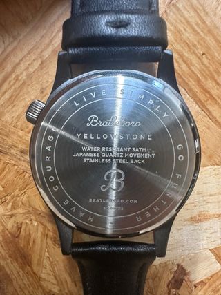 Reloj Bratelboro Negro y Blanco