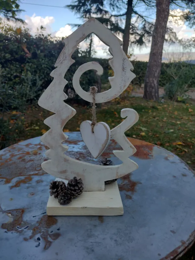 Decorazione natalizia in legno
