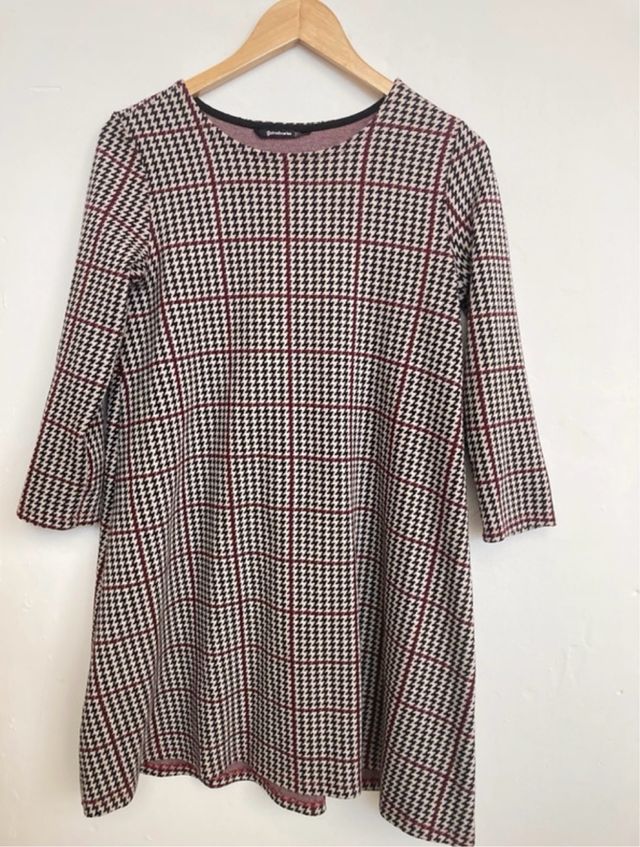 Vestido mini estampado Stradivarius Talla M