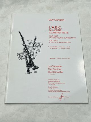 L'ABC Joven Clarinista Vol. 1 - Guy Dangain
