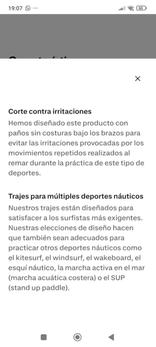 Neopreno niño 5-6 años