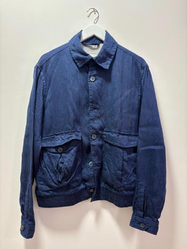 Chaqueta Mango Man Azul Oscuro