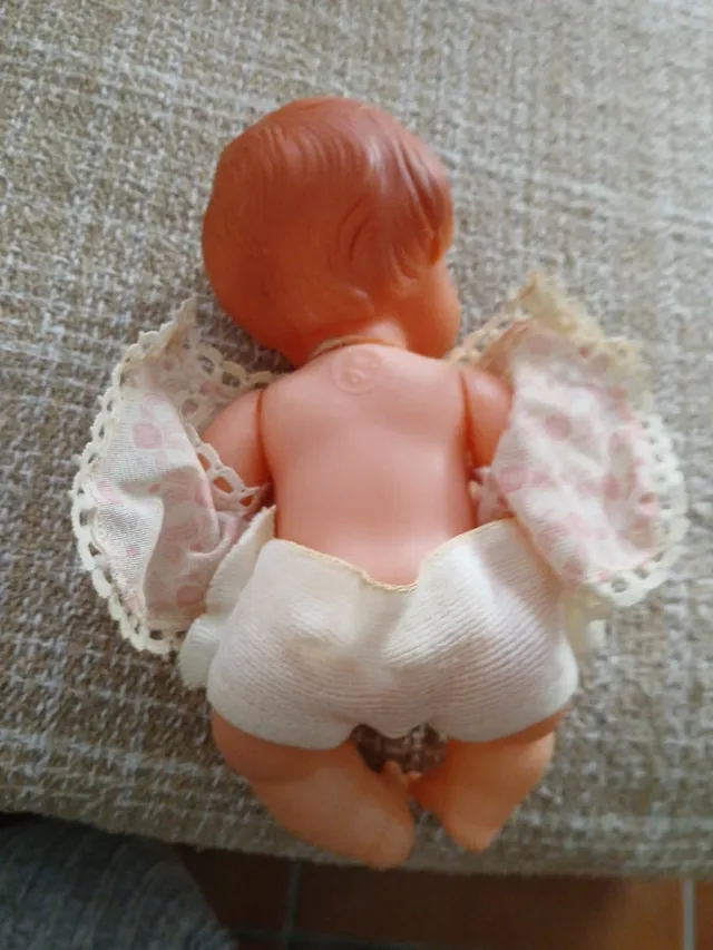 Muñeca Arlequín antigua