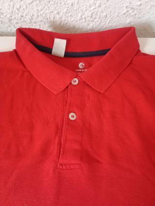 Camiseta Polo Roja