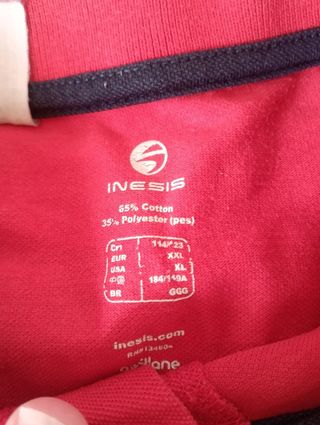 Camiseta Polo Roja