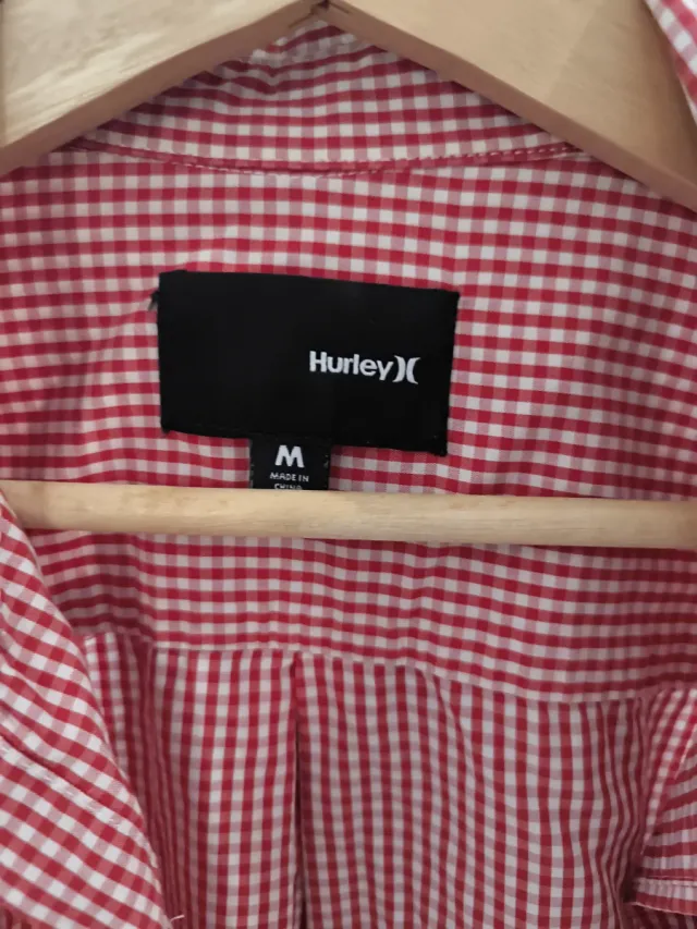 Camisa cuadros Hurley Talla M