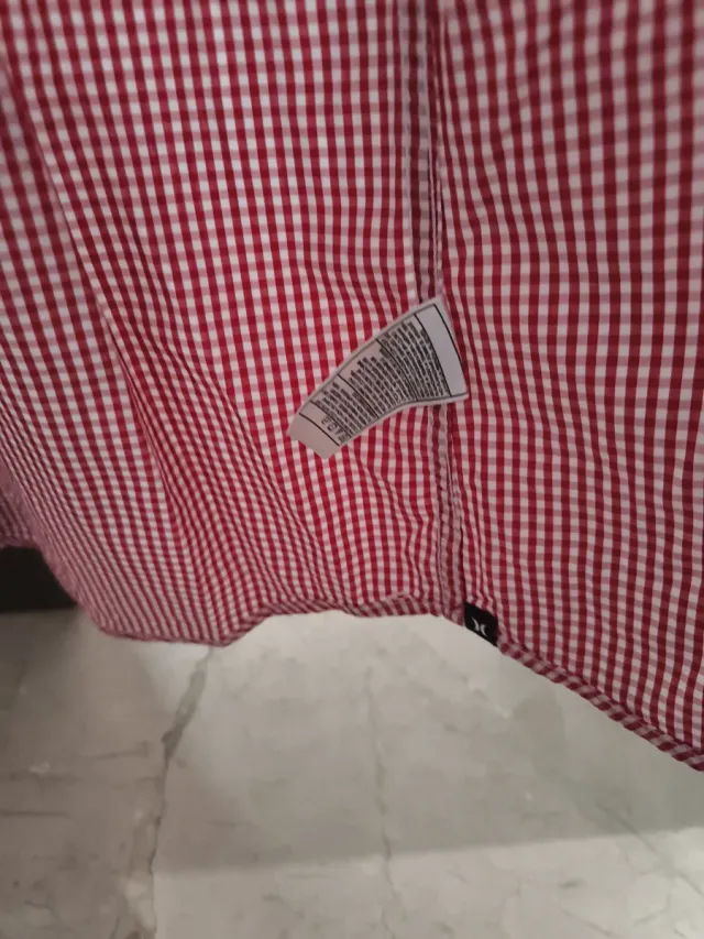 Camisa cuadros Hurley Talla M