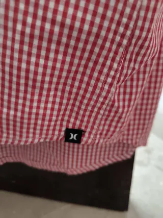 Camisa cuadros Hurley Talla M