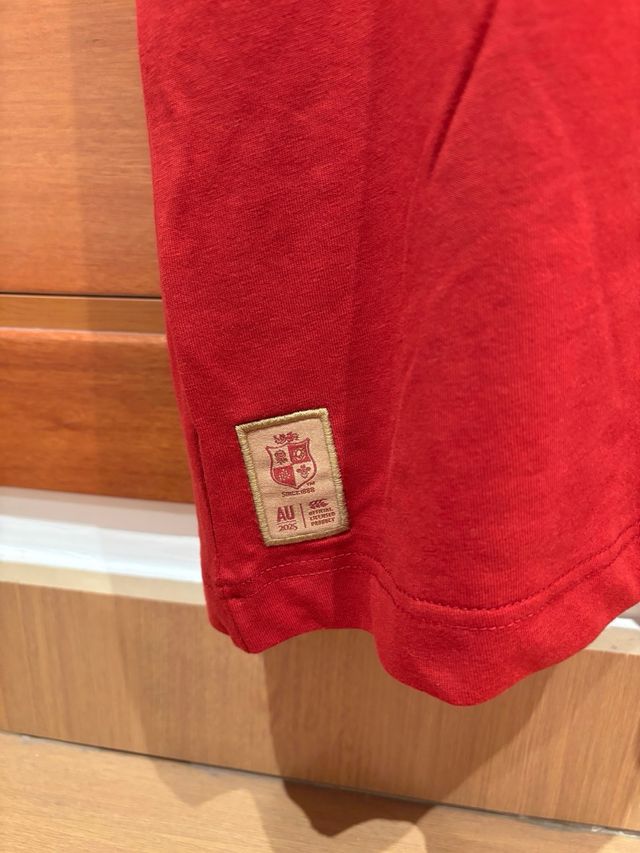 British Lions Rugby Camiseta Oficial Talla M/L