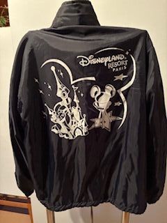 Chaqueta Disney Resort Paris Negra Polar