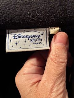 Chaqueta Disney Resort Paris Negra Polar