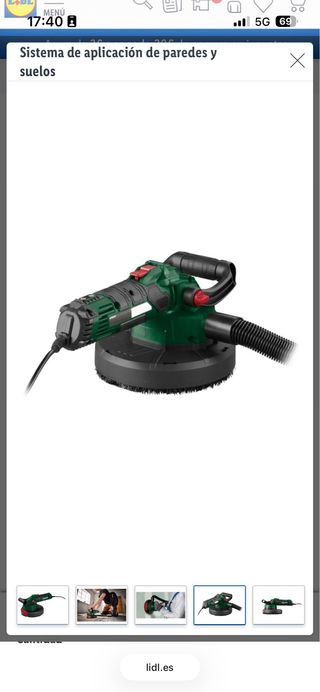 Sistema aplicación paredes y suelos