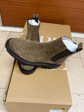 Botas Zara Hombre Talla 45 Marrones
