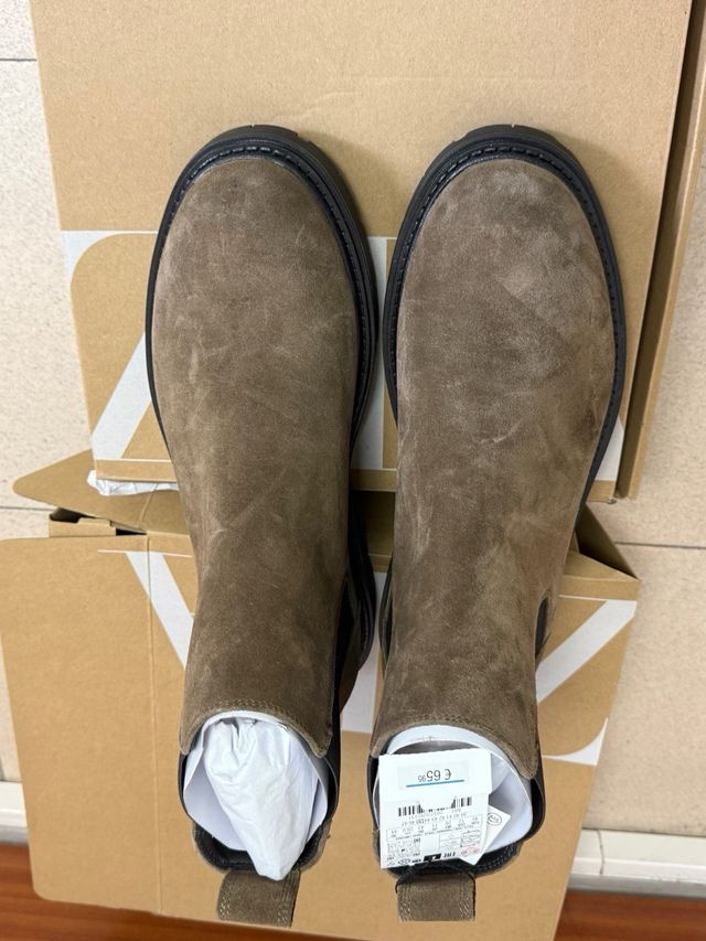 Botas Zara Hombre Talla 45 Marrones