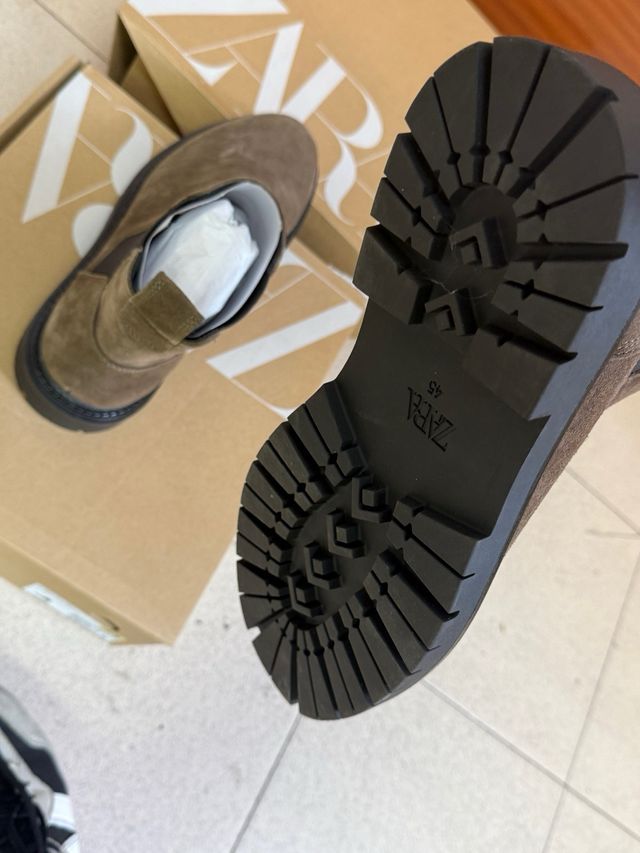 Botas Zara Hombre Talla 45 Marrones