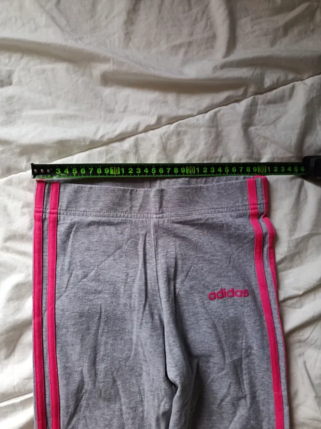 Mallas Adidas niña gris y rosa Talla 13/14 años