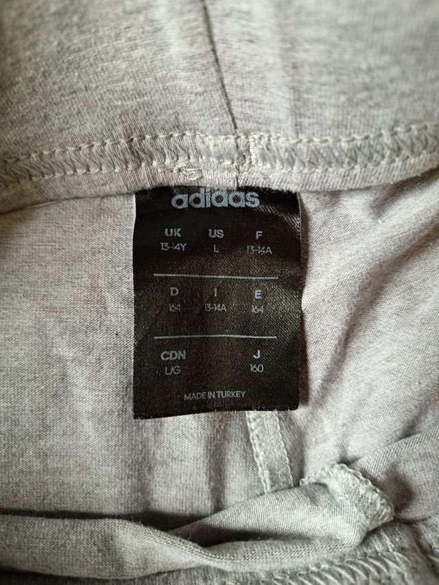 Mallas Adidas niña gris y rosa Talla 13/14 años